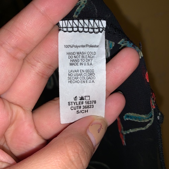 Floral long cover up - Picture 5 of 5